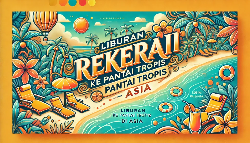 Liburan Rekreasi ke Pantai Tropis